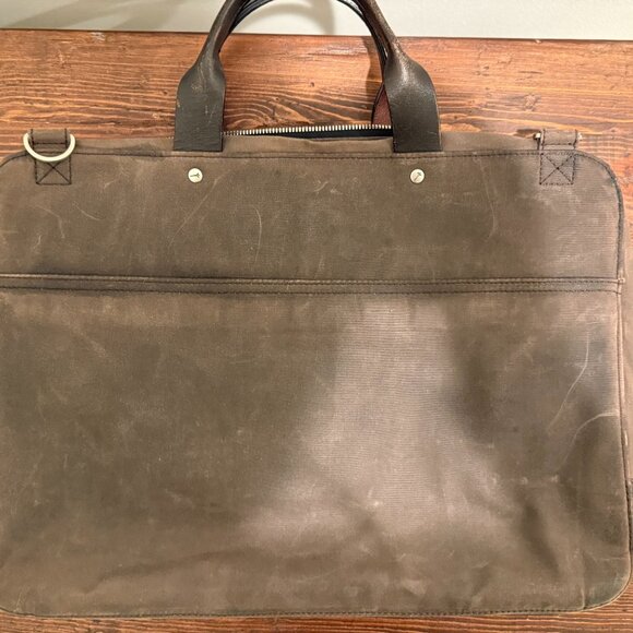 LIMITED EDITION VINTAGE JACK SPADE WARREN STREET BRIEFCASE COMPUTER BAG - Picture 8 of 8